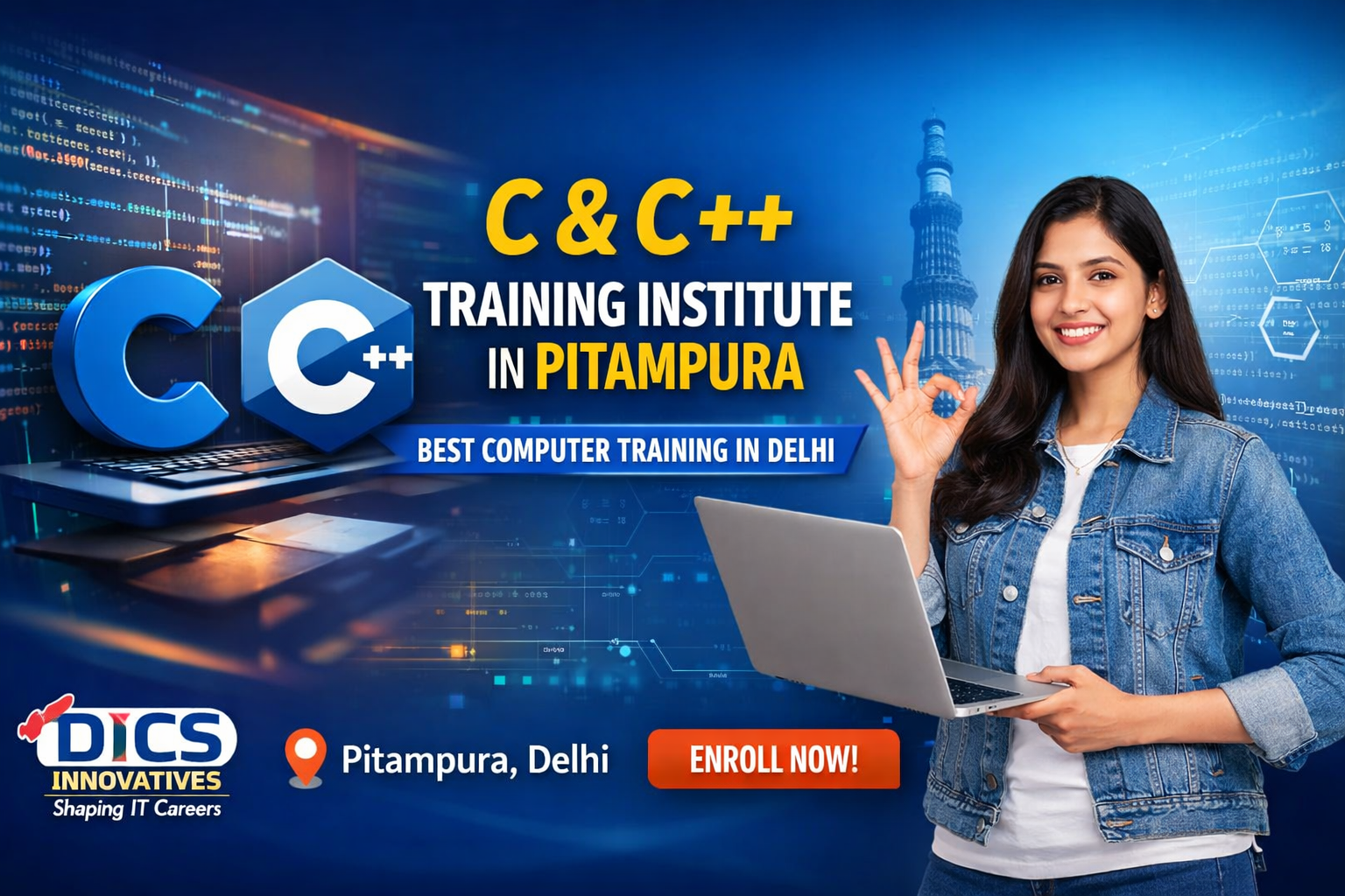 C and C++ Training Institute in Pitampura