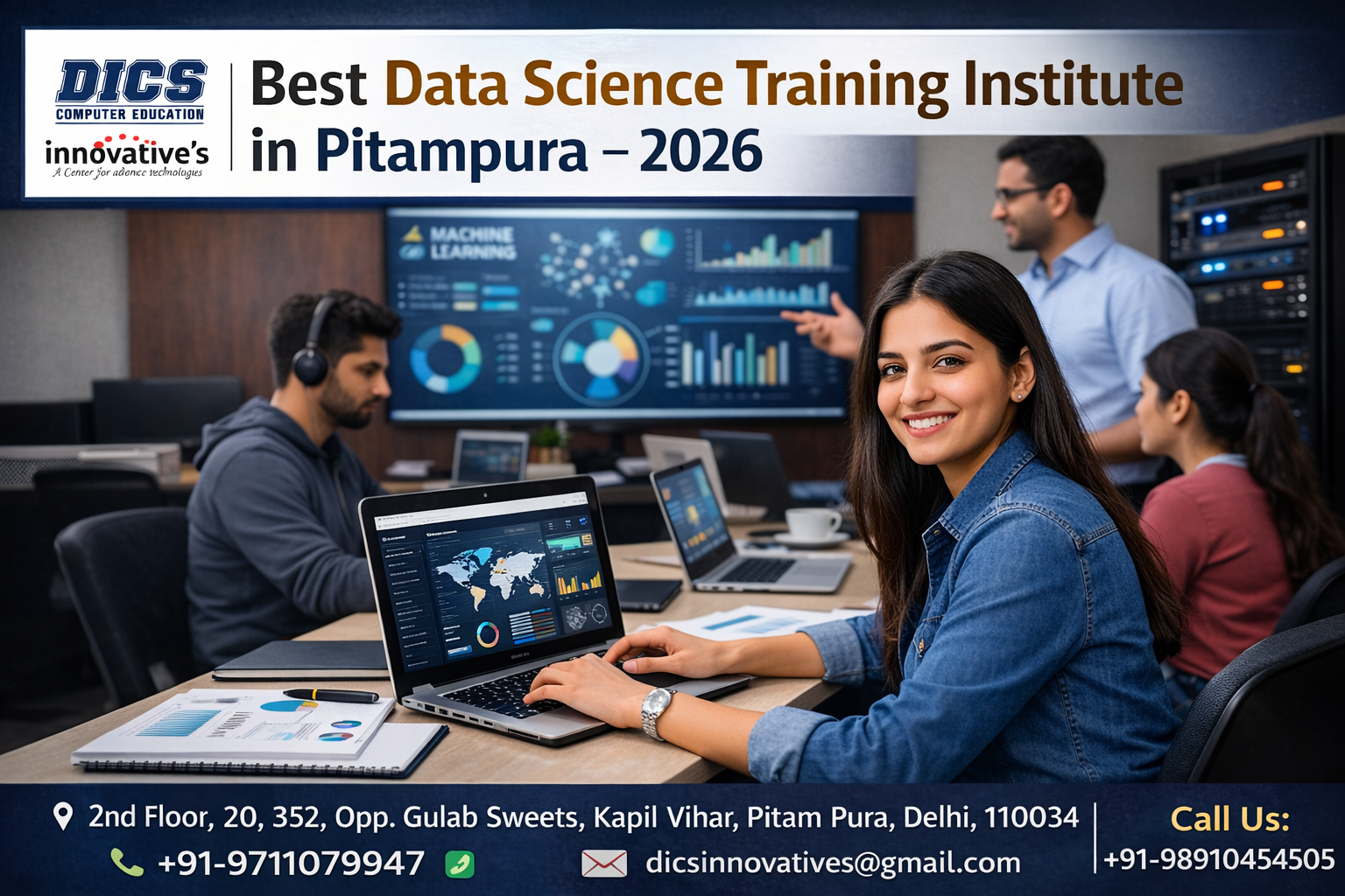 Best Data Science Training Institute in Pitampura – 2026 - DICS Blog