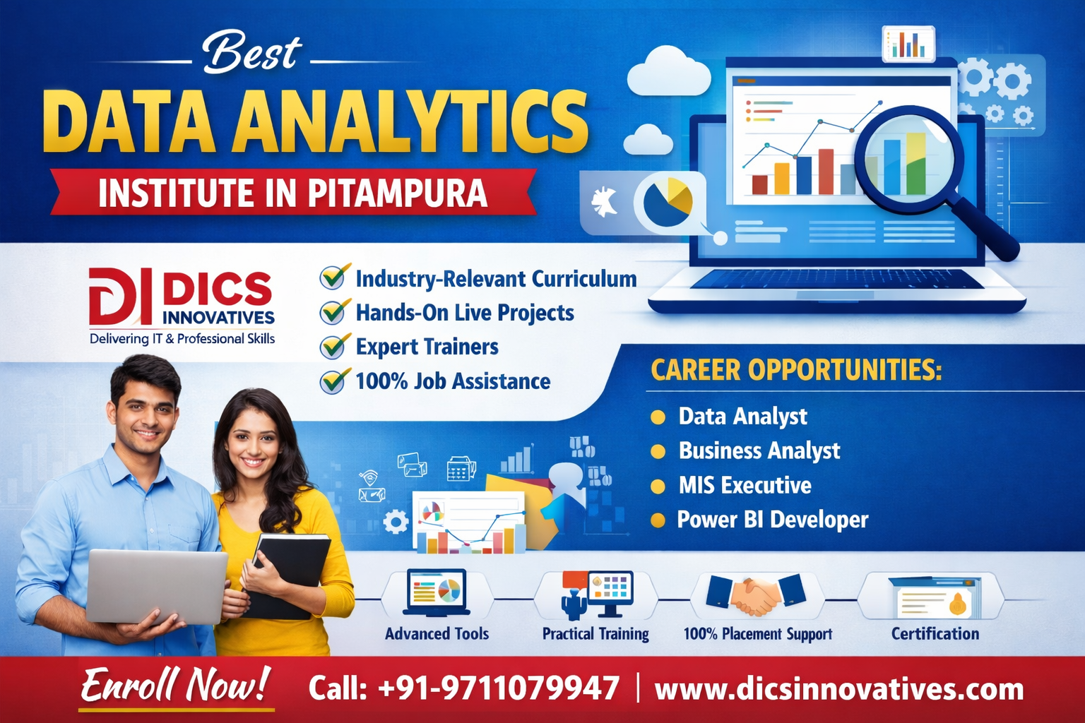 Best Data Analytics Institute in Pitampura