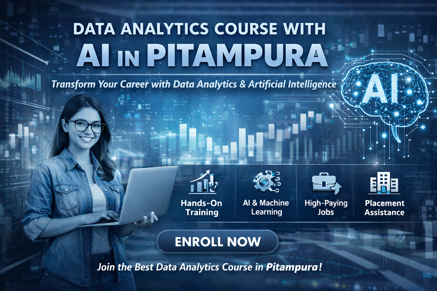 Data Analytics Course with AI in Pitampura
