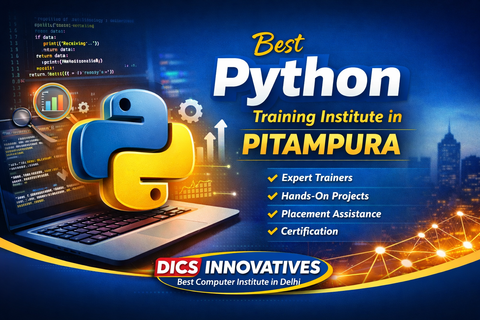 Best Python Training Institute in Pitampura