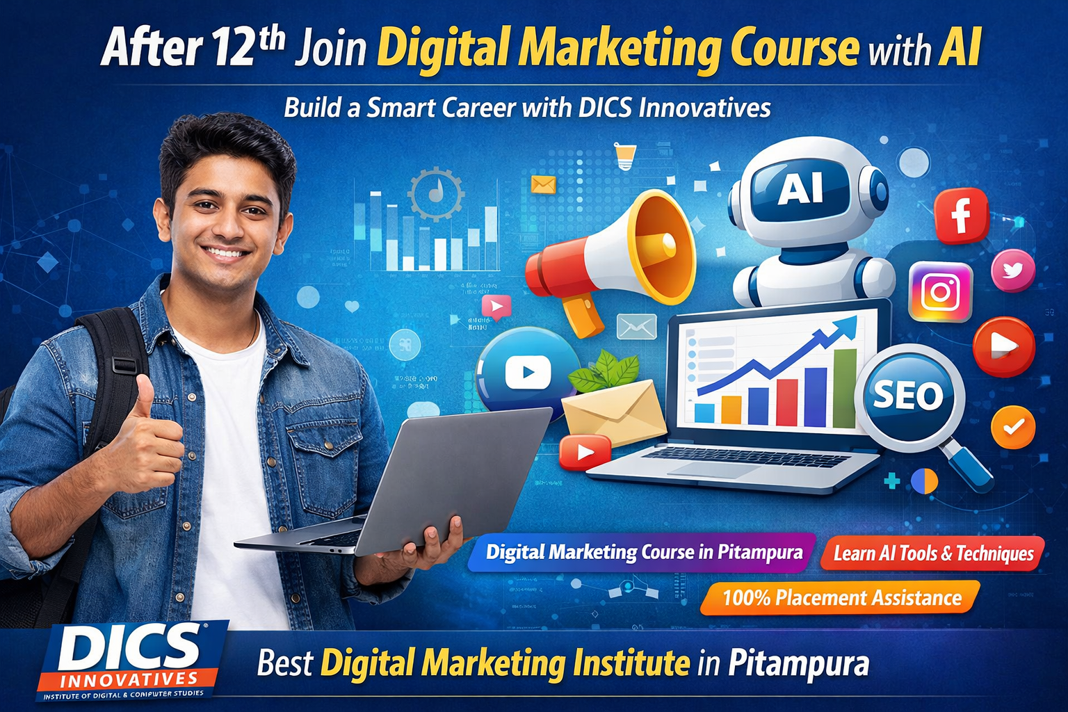 After 12th Join Digital Marketing Course with AI