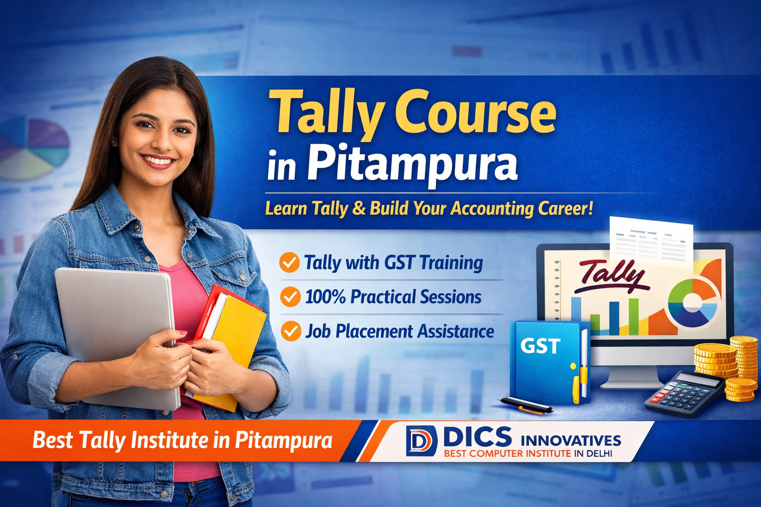 Learn Tally Course in Pitampura
