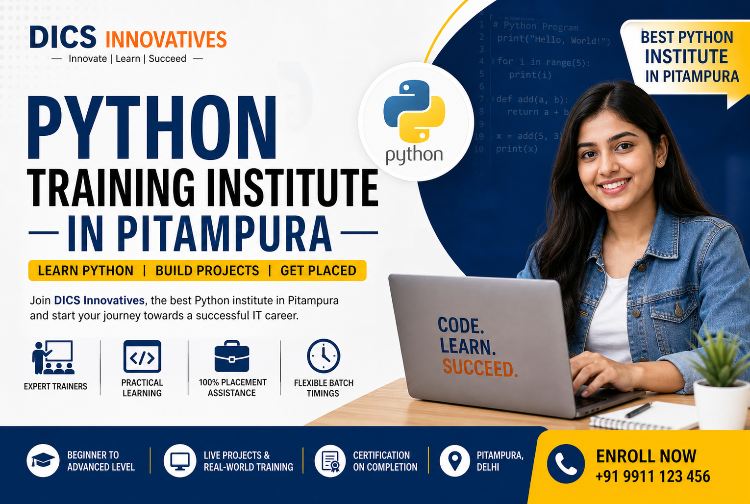 Best Python Training Institute in Pitampura 2026