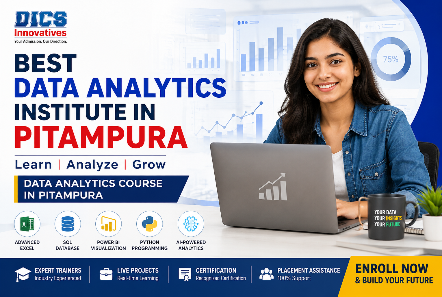 Best Data Analytics Institute in Pitampura – Build a Successful Career