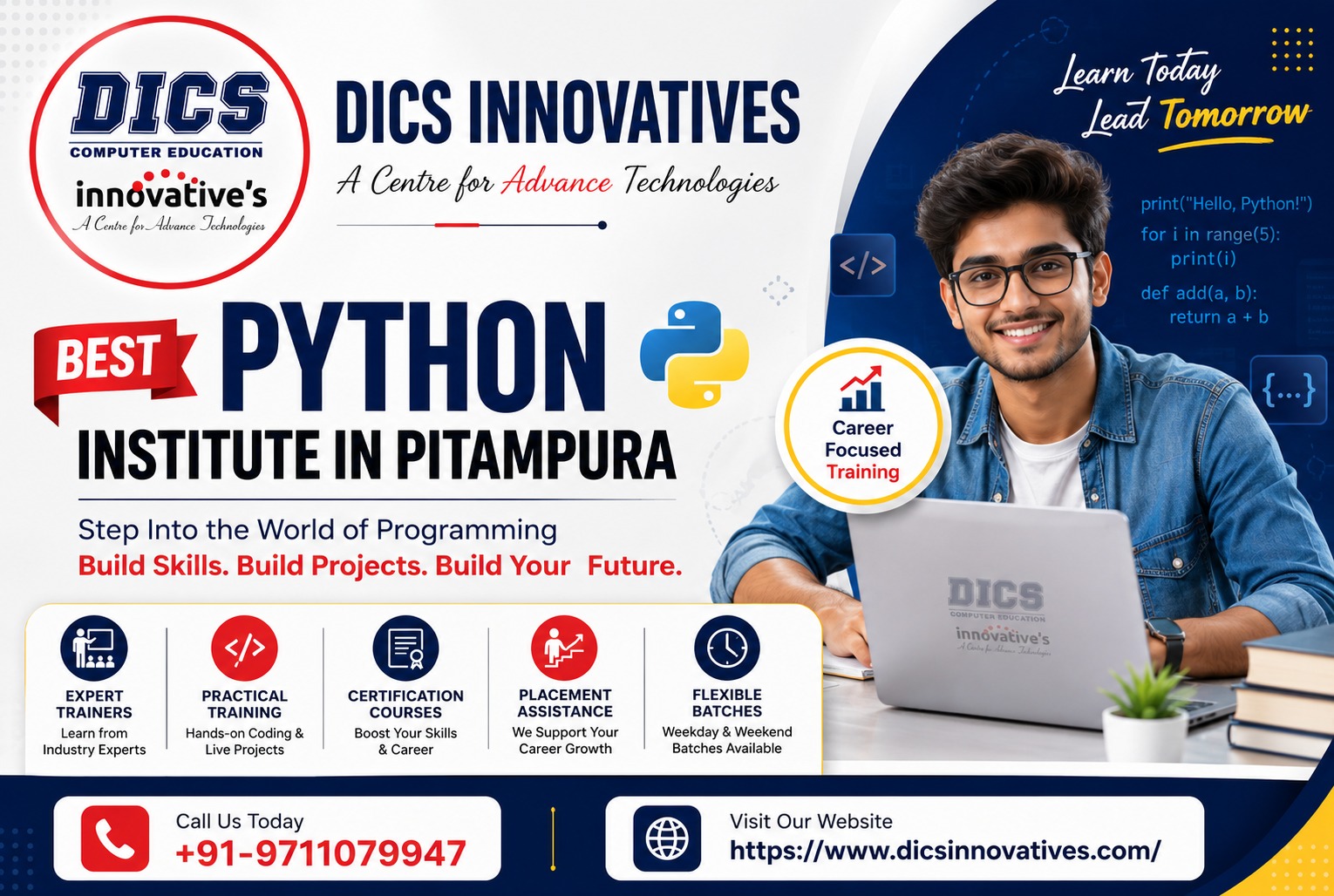 Best python institute in pitampura