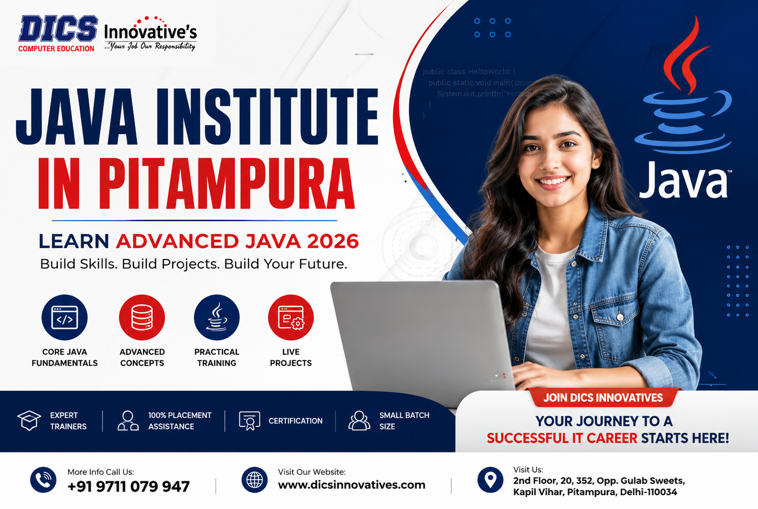 Learn Advanced Java in 2026 with DICS Innovatives