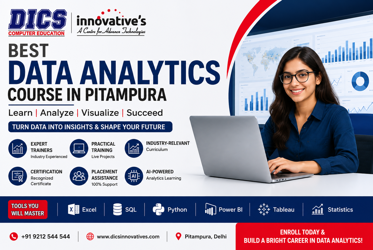 Best Data Analytics Course in Pitampura 2026