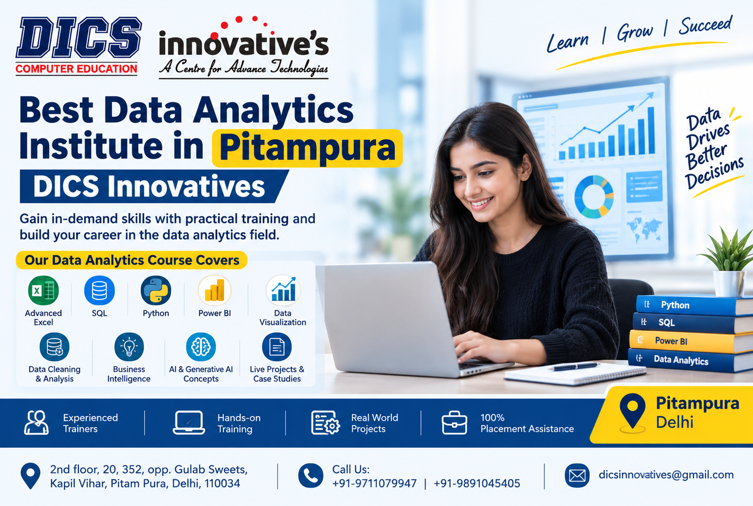 Best Data Analytics Institute in Pitampura