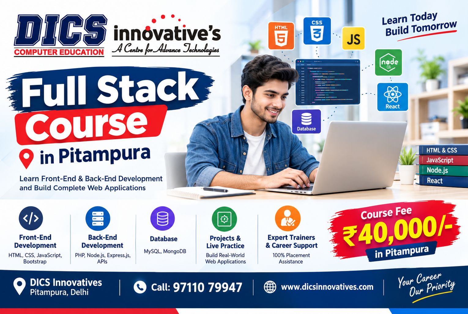 Full Stack Course in Pitampura, DICS Innovatives