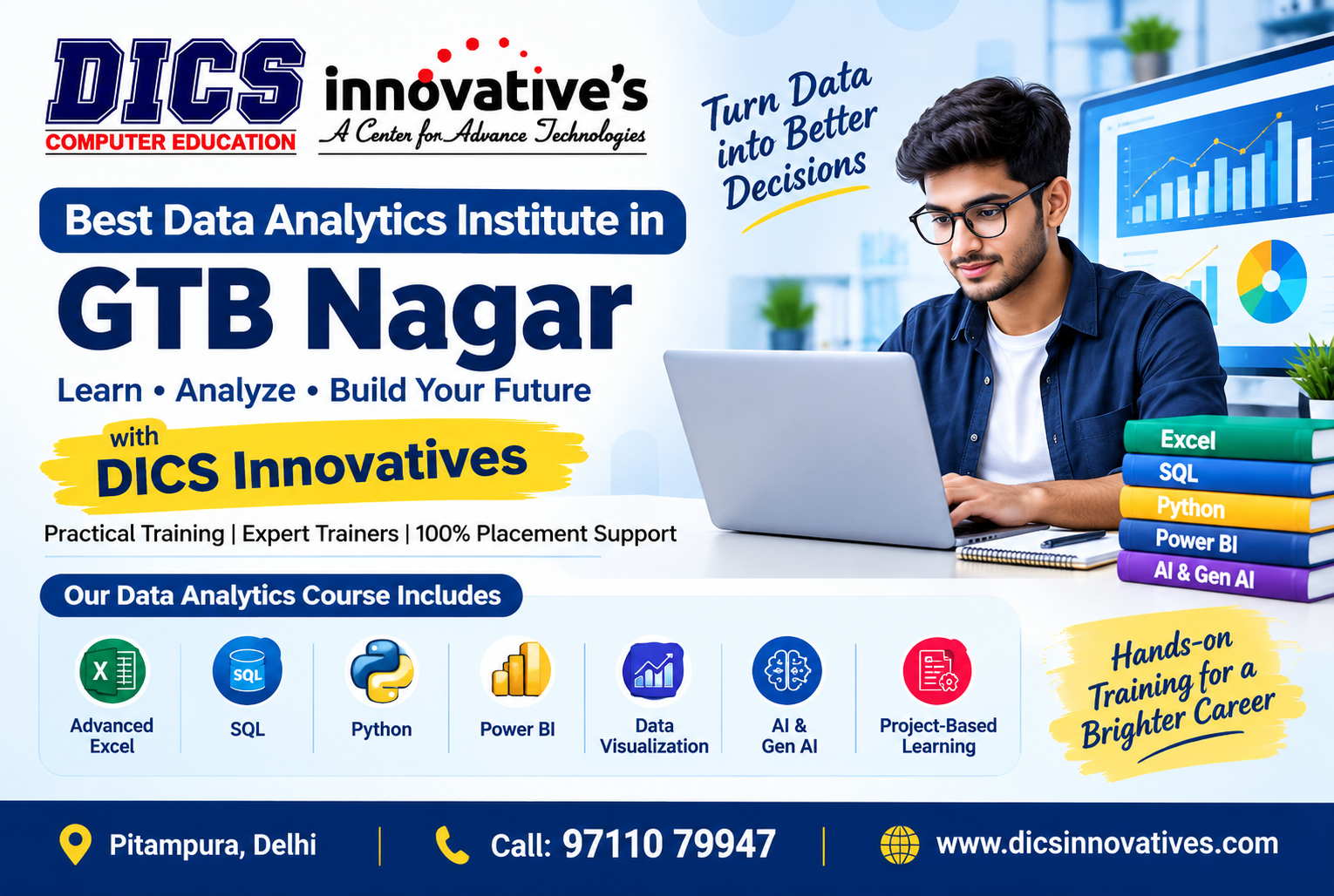 Best Data Analytics Institute in GTB Naga