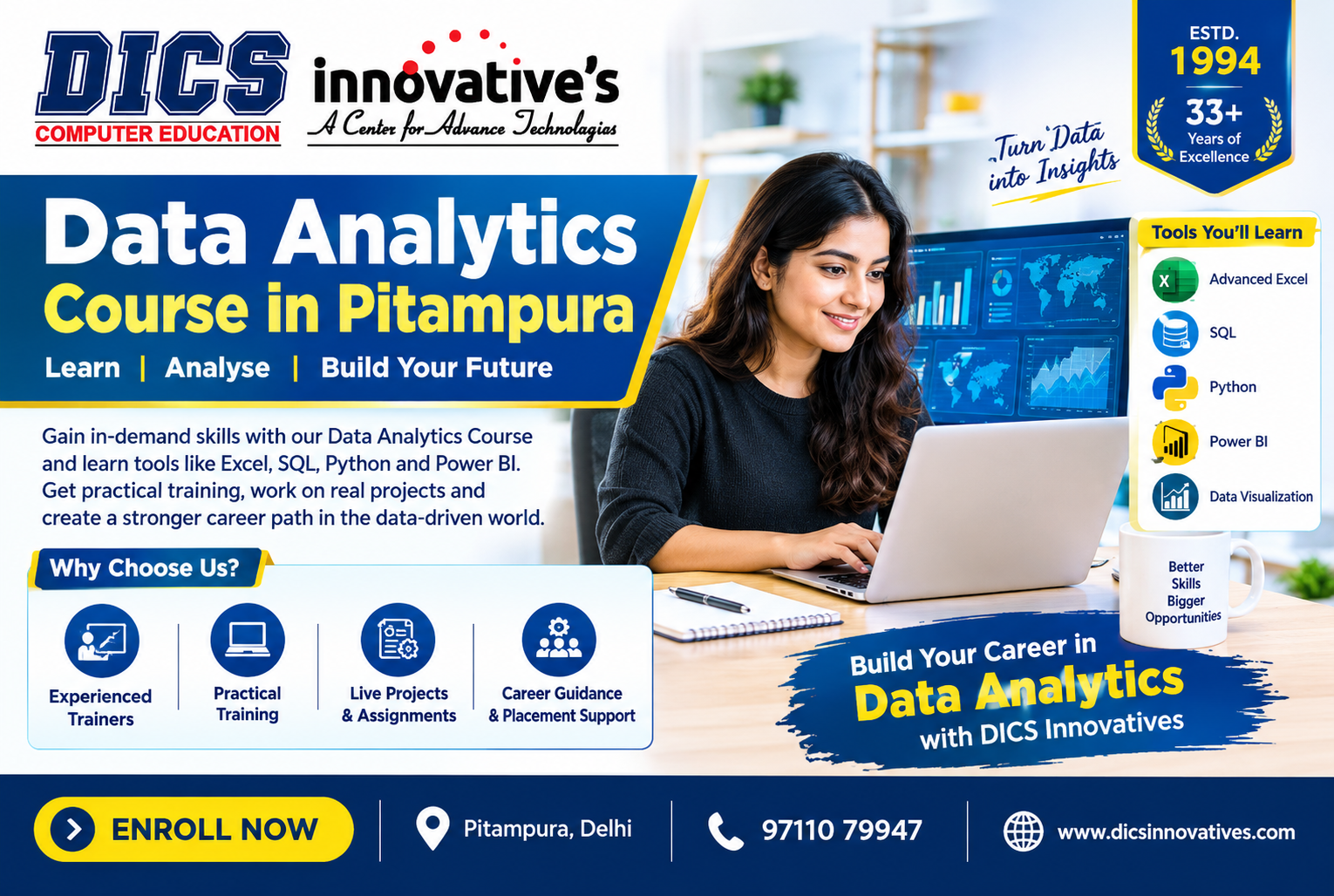 Data Analytics Course in pitampura