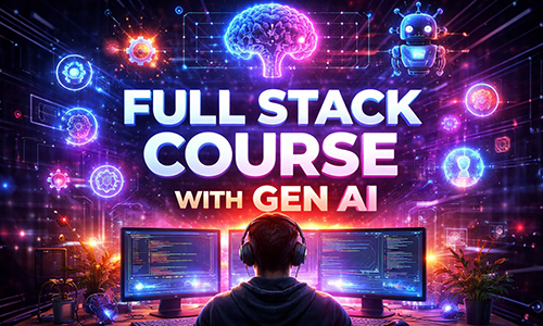 Full Stack Development Course with Gen AI